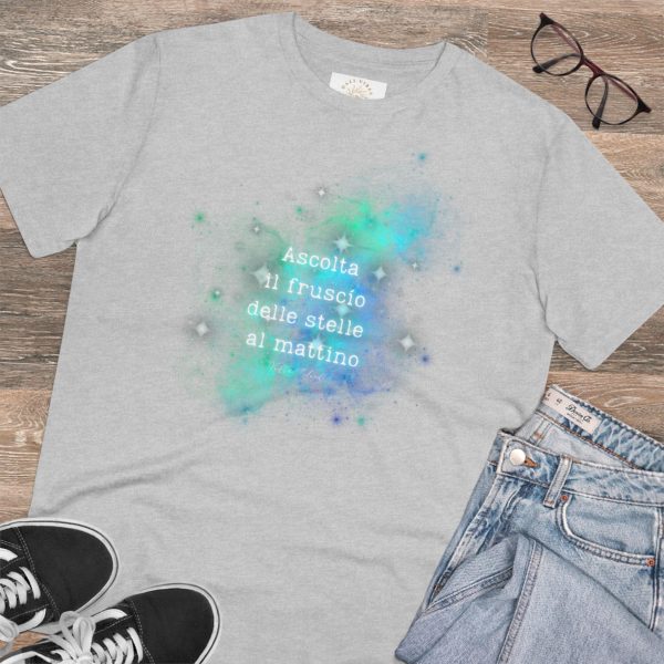 T-shirt Eco “Ascolta il fruscìo delle stelle al mattino” - Transurfing - immagine 11