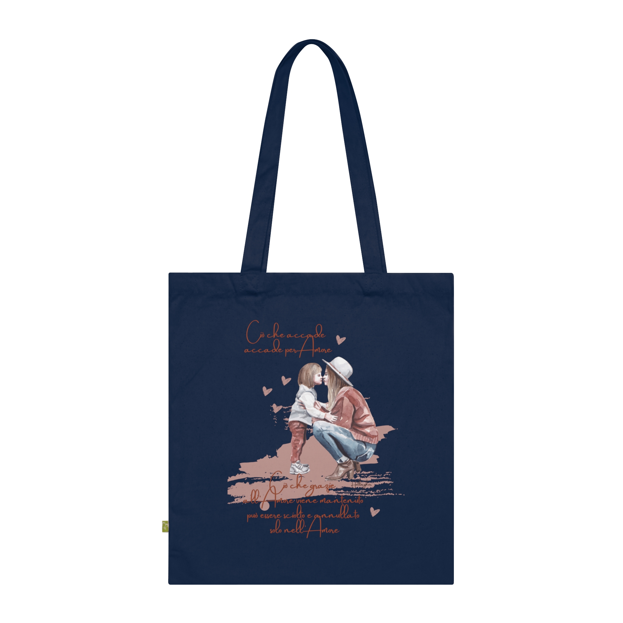 Shopping Bag Eco "Costellazioni Amore" Hellingher - immagine 2
