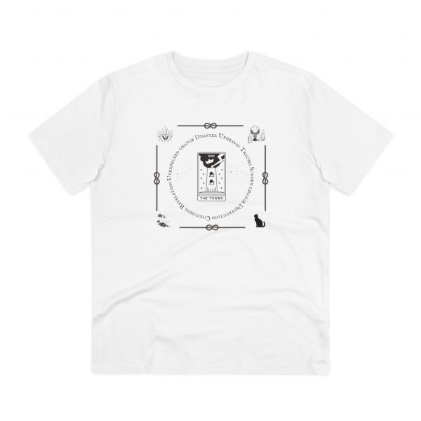 T-shirt Eco Tarocchi Arcani Maggiori "La torre" - immagine 2