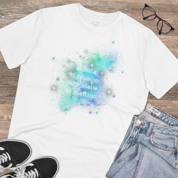 T-shirt Eco “Ascolta il fruscìo delle stelle al mattino” - Transurfing - immagine 15