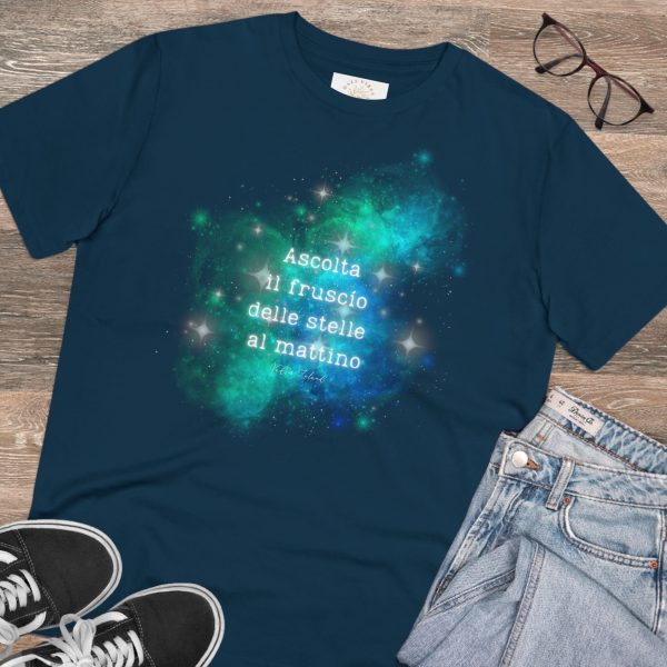 T-shirt Eco “Ascolta il fruscìo delle stelle al mattino” - Transurfing - immagine 7