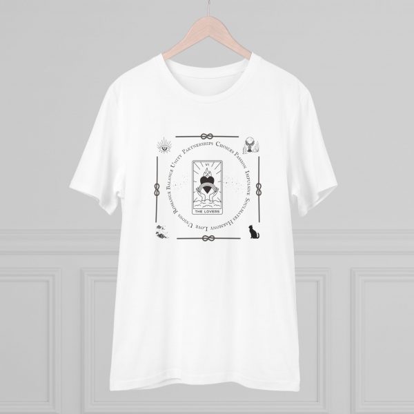 T-shirt Eco Tarocchi Arcani Maggiori "Gli amanti" - immagine 4