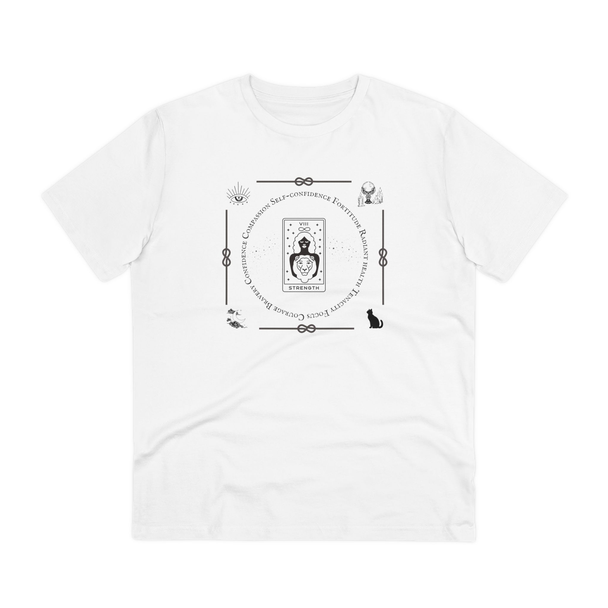 T-shirt Eco Tarocchi Arcani Maggiori "La forza" - immagine 2