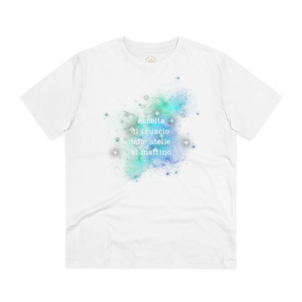T-shirt Eco “Ascolta il fruscìo delle stelle al mattino” - Transurfing - immagine 13