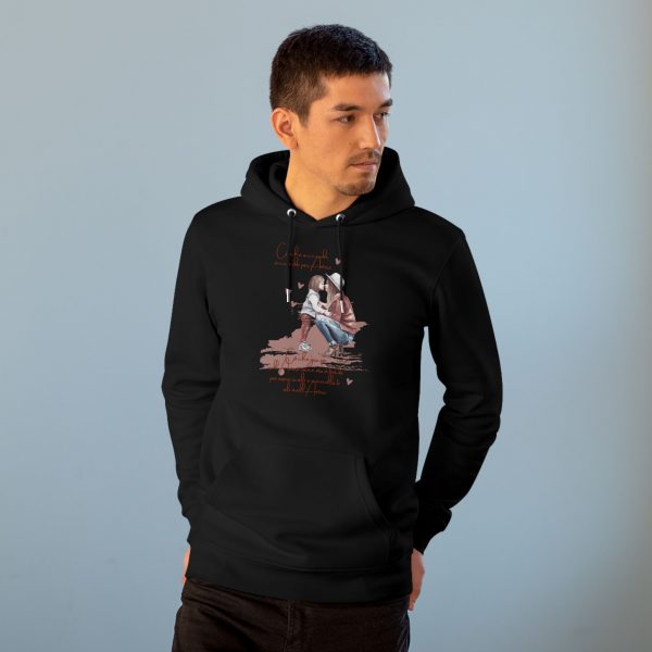 Hoodie "Costellazioni Amore" Hellingher - immagine 11