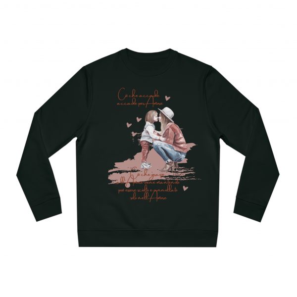 Felpa Eco "Costellazioni Amore" Hellingher - immagine 6
