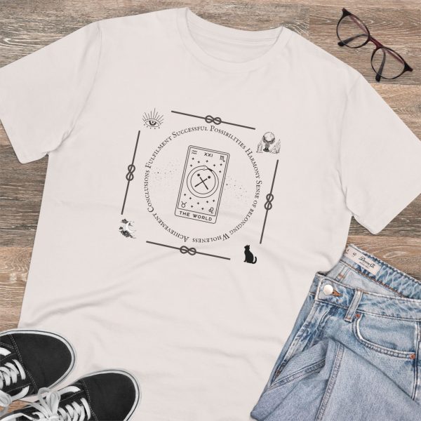 T-shirt Eco Tarocchi Arcani Maggiori "Il Mondo" - immagine 45