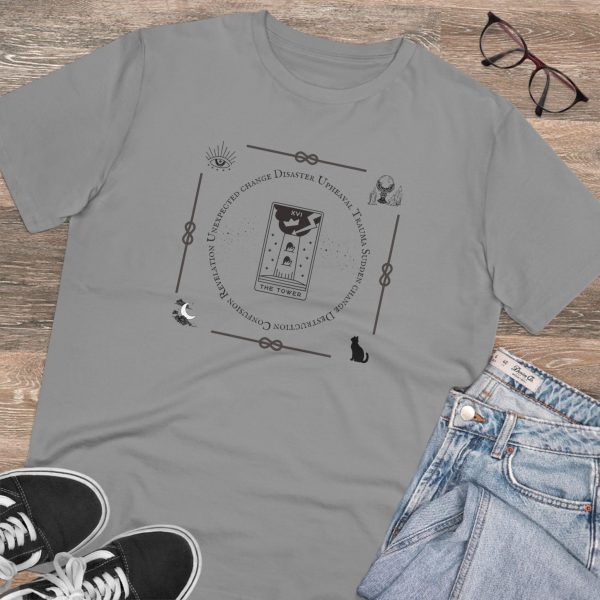 T-shirt Eco Tarocchi Arcani Maggiori "La torre" - immagine 27