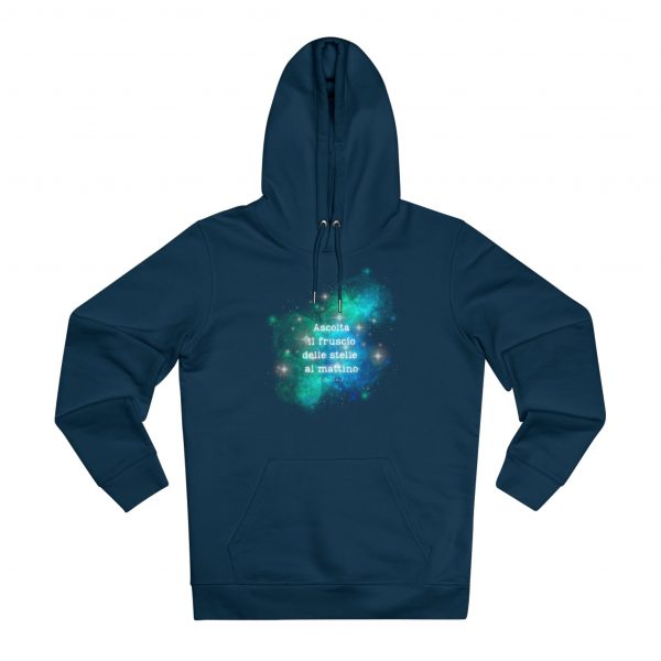 Hoodie Eco “Ascolta il fruscìo" - Transurfing - immagine 2