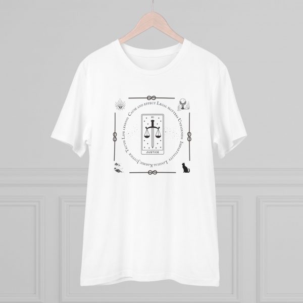T-shirt Eco Tarocchi Arcani Maggiori "La giustizia" - immagine 4
