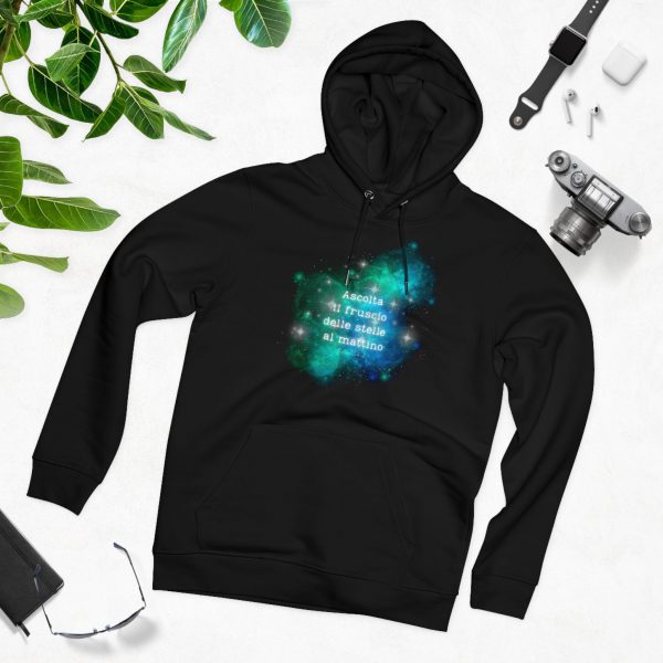 Hoodie Eco “Ascolta il fruscìo" - Transurfing - immagine 7
