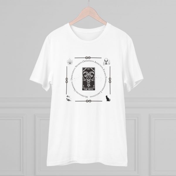 T-shirt Eco Tarocchi Maggiori "Il diavolo" - immagine 4