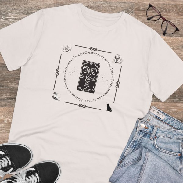 T-shirt Eco Tarocchi Maggiori "Il diavolo" - immagine 13