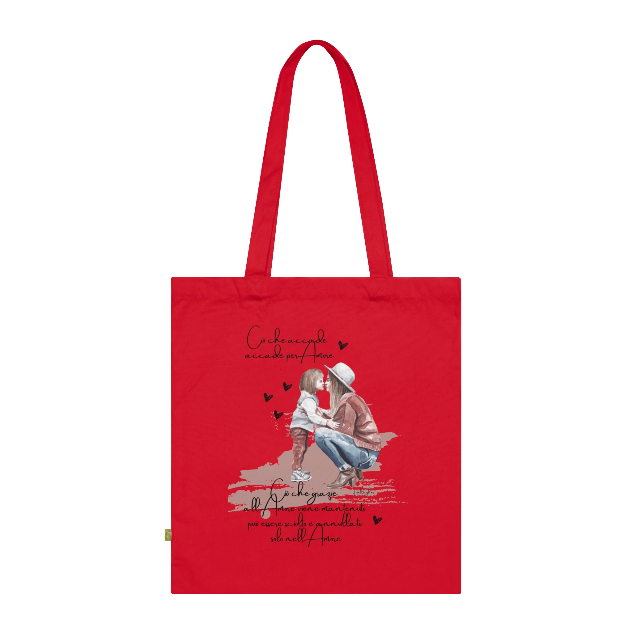 Shopping Bag Eco "Costellazioni Amore" Hellingher - immagine 9