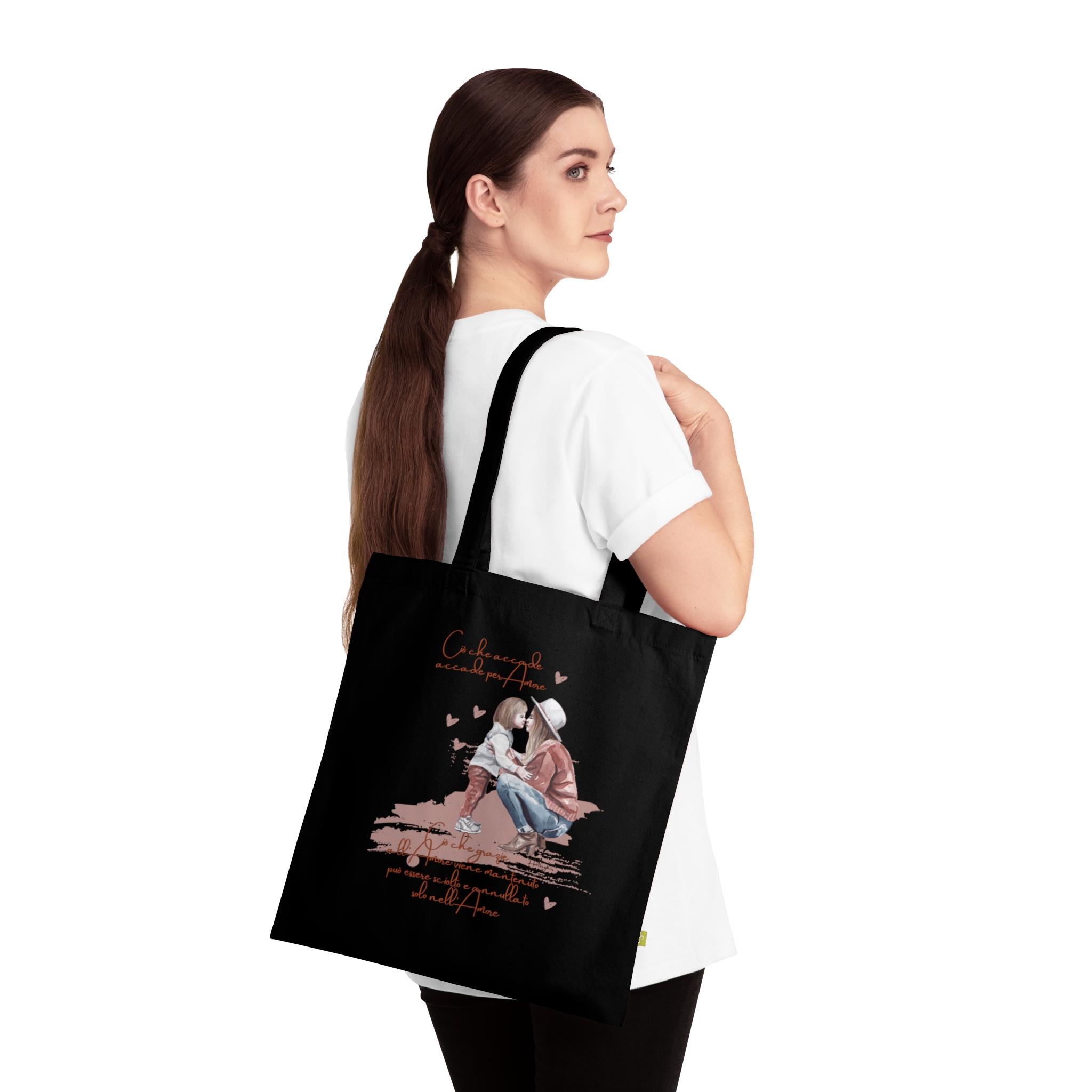 Shopping Bag Eco "Costellazioni Amore" Hellingher - immagine 7