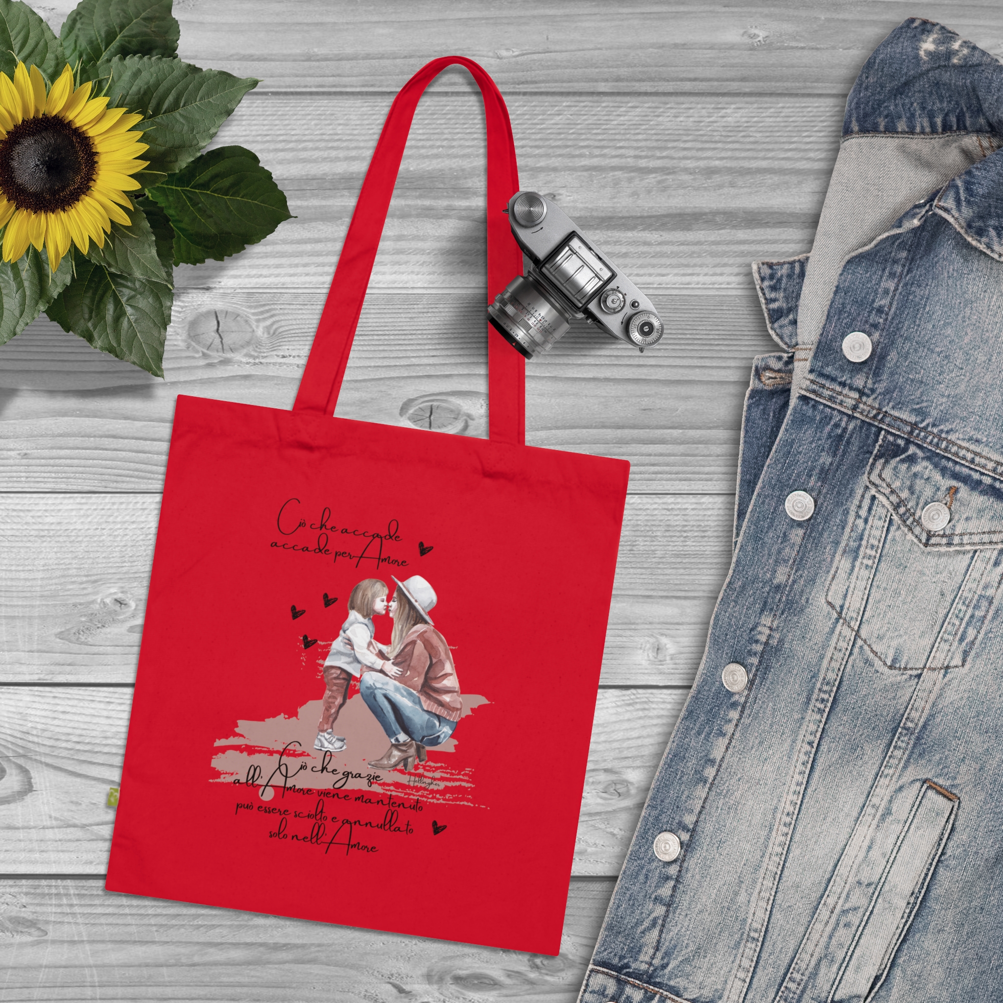 Shopping Bag Eco "Costellazioni Amore" Hellingher - immagine 12