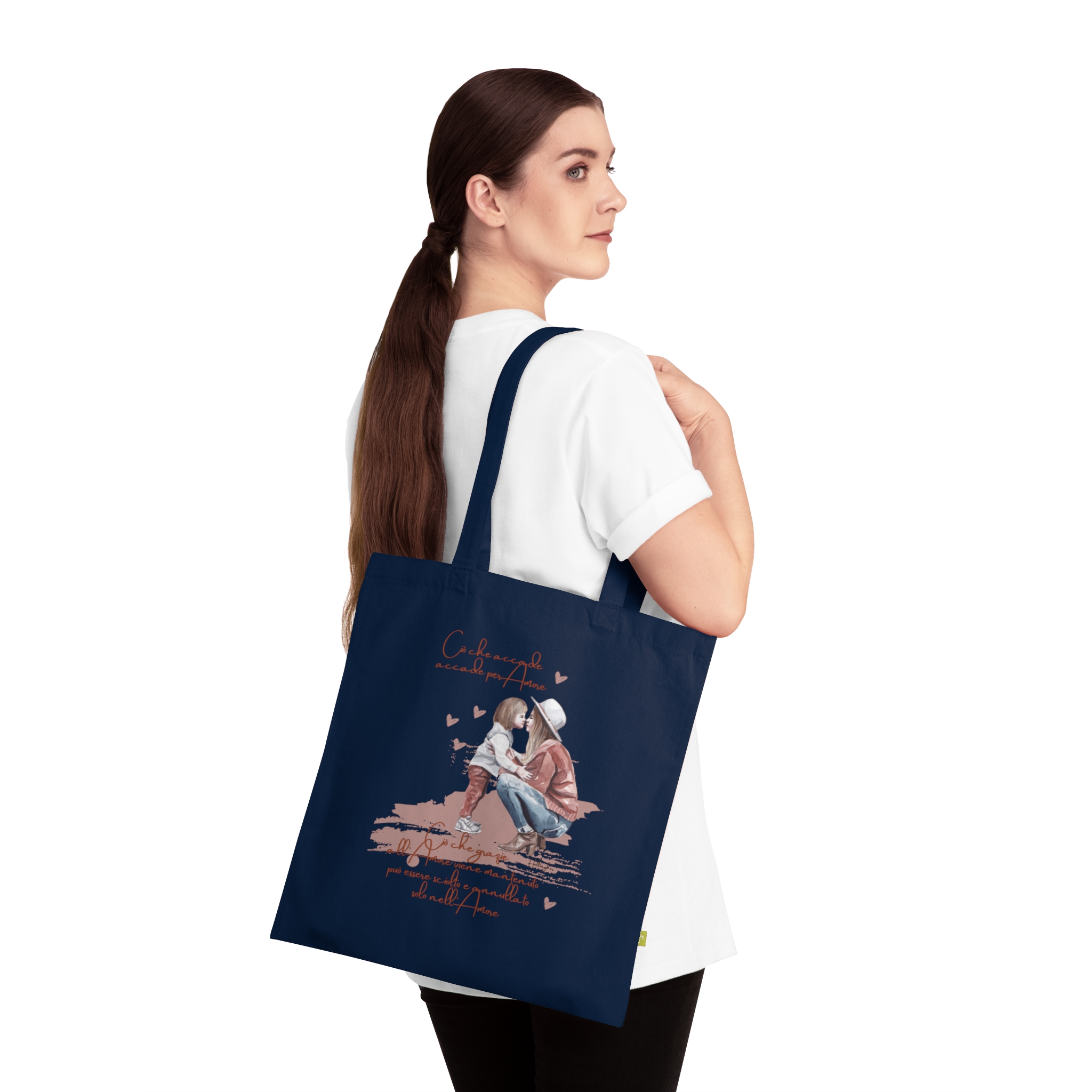 Shopping Bag Eco "Costellazioni Amore" Hellingher - immagine 4