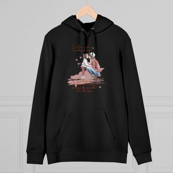 Hoodie "Costellazioni Amore" Hellingher - immagine 10