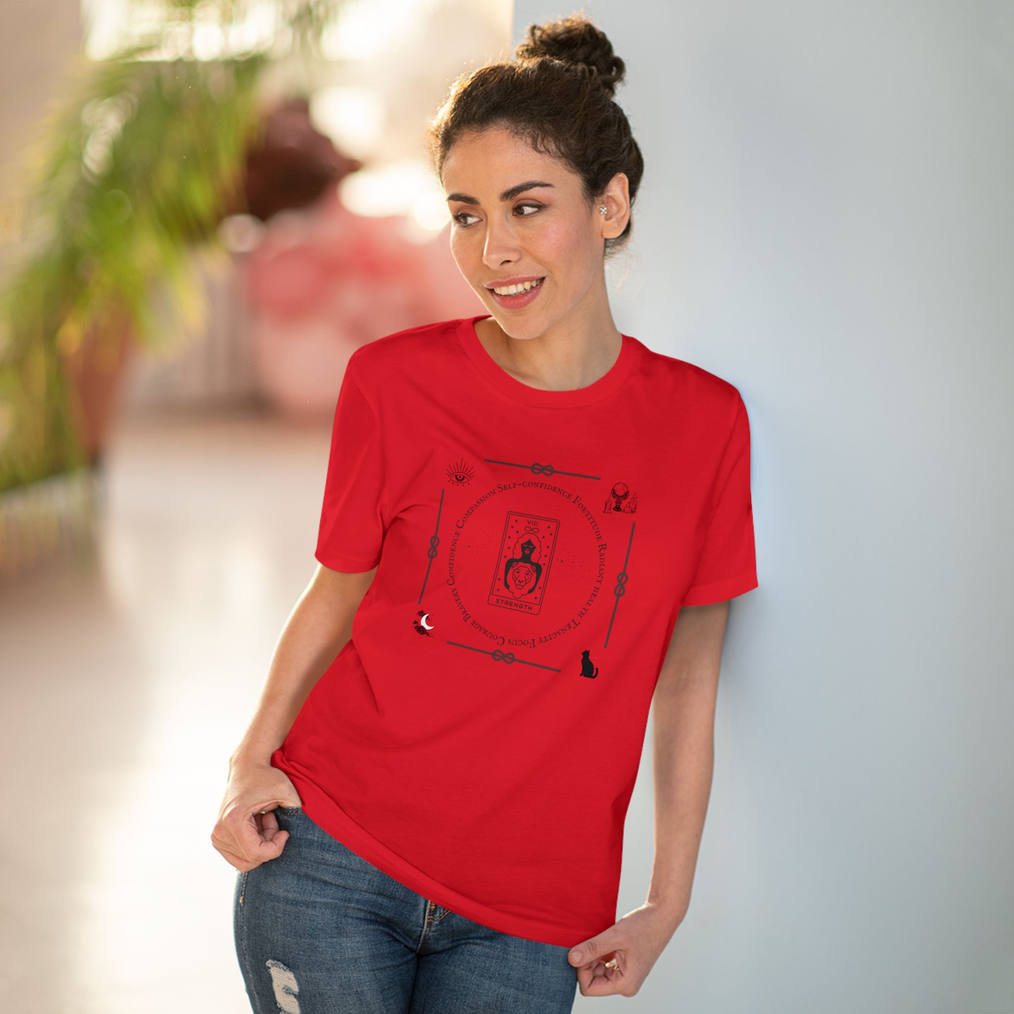 T-shirt Eco Tarocchi Arcani Maggiori "La forza" - immagine 54