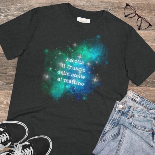 T-shirt Eco “Ascolta il fruscìo delle stelle al mattino” - Transurfing - immagine 19