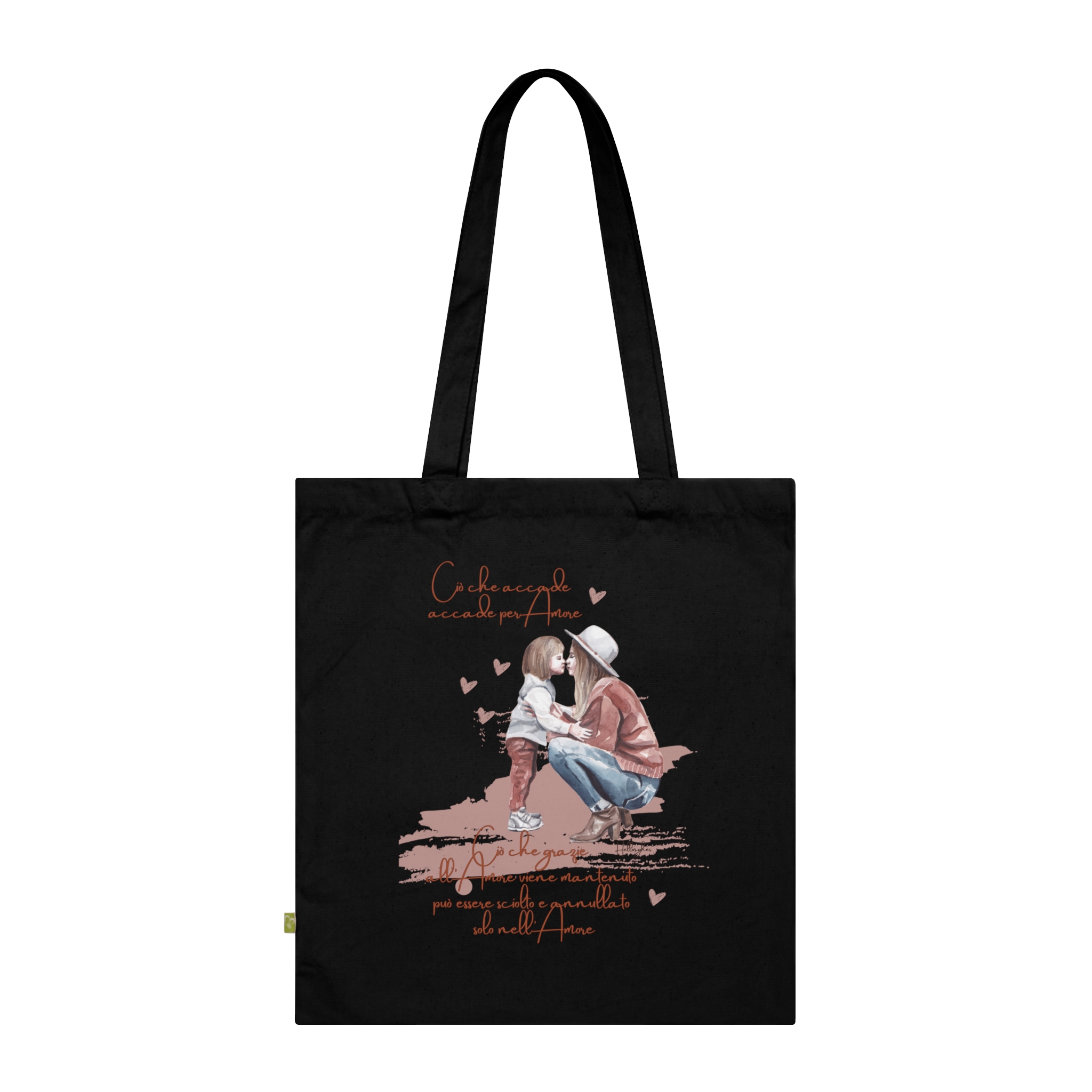 Shopping Bag Eco "Costellazioni Amore" Hellingher - immagine 5