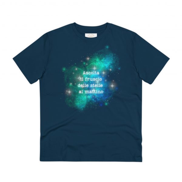 T-shirt Eco “Ascolta il fruscìo delle stelle al mattino” - Transurfing - immagine 5