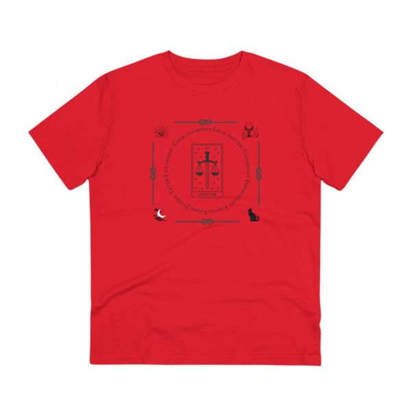 T-shirt Eco Tarocchi Arcani Maggiori "La giustizia" - immagine 49