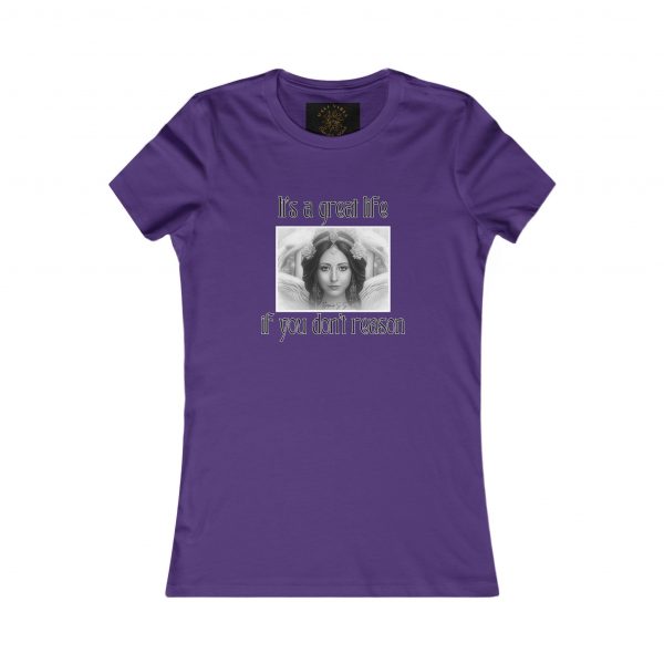 T-Shirt donna "It's a great life if you don't reason" - immagine 9