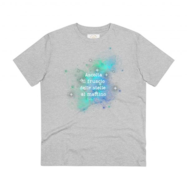 T-shirt Eco “Ascolta il fruscìo delle stelle al mattino” - Transurfing - immagine 9