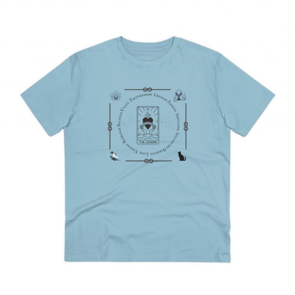 T-shirt Eco Tarocchi Arcani Maggiori "Gli amanti" - immagine 43