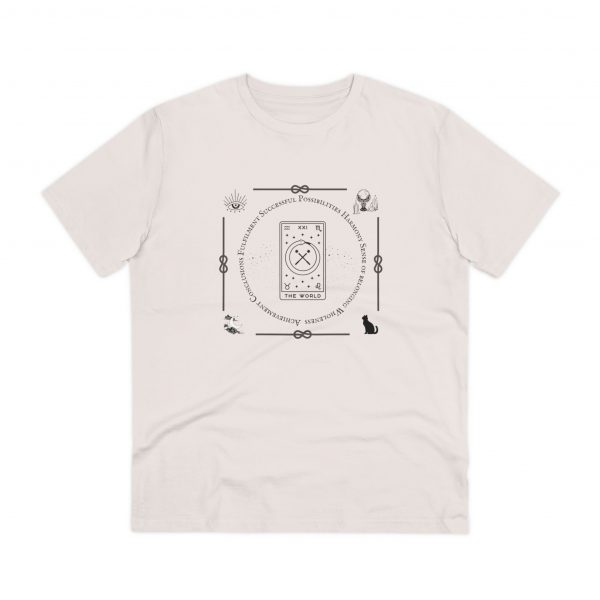T-shirt Eco Tarocchi Arcani Maggiori "Il Mondo" - immagine 43