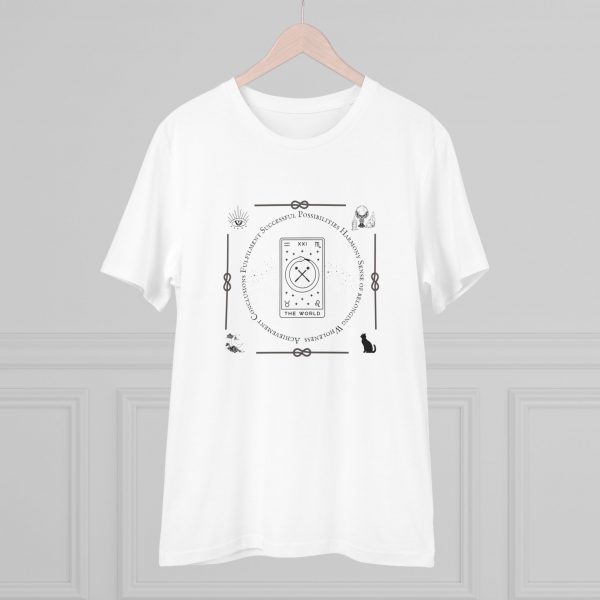 T-shirt Eco Tarocchi Arcani Maggiori "Il Mondo" - immagine 4