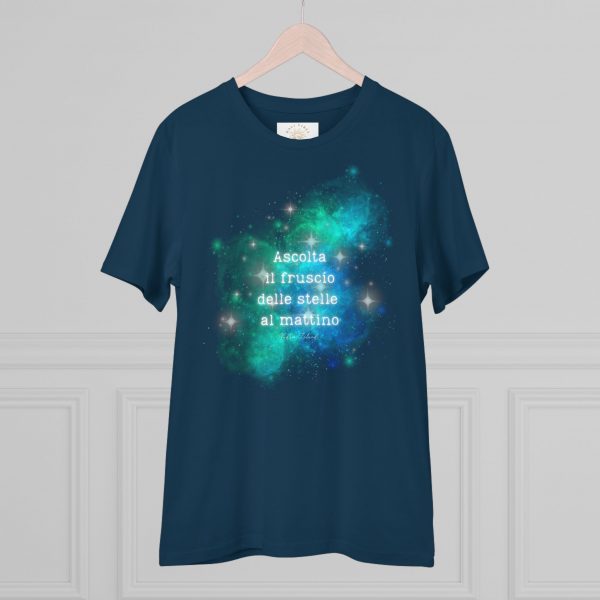 T-shirt Eco “Ascolta il fruscìo delle stelle al mattino” - Transurfing - immagine 8