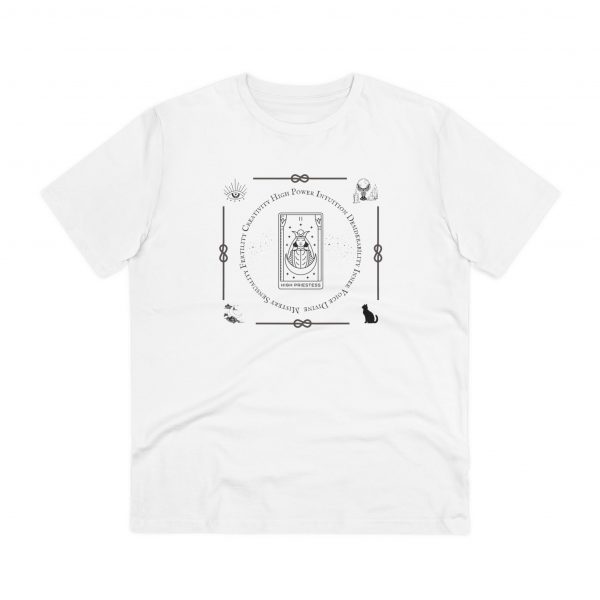 T-shirt Eco Tarocchi Arcani Maggiori "La papessa" - immagine 2