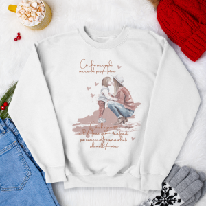 Felpa Eco "Costellazioni Amore" Hellingher