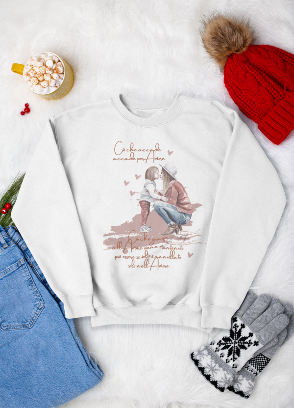 Felpa Eco "Costellazioni Amore" Hellingher