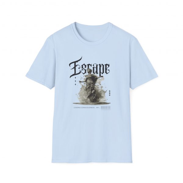 T-shirt cotone "Escape Loading consciousness 99%" - immagine 57