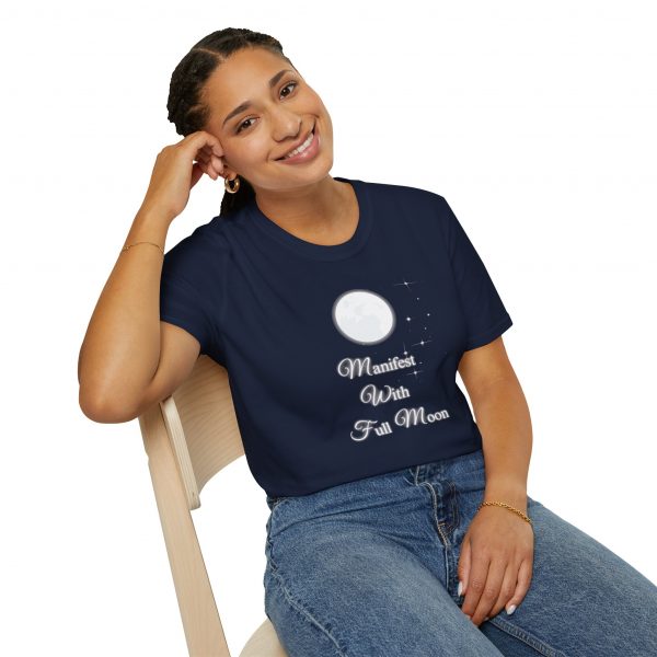 T-shirt Cotone "Manifest with full moon" - immagine 47