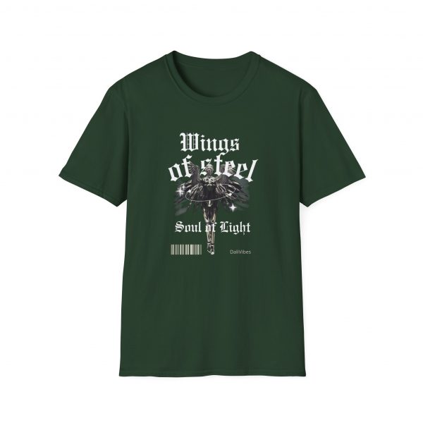 T-Shirt Cotone "Wings of Steel " - immagine 33