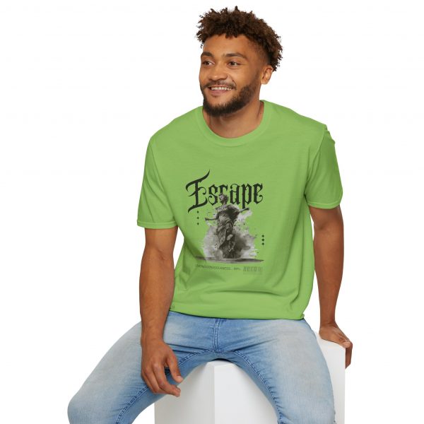T-shirt cotone "Escape Loading consciousness 99%" - immagine 48