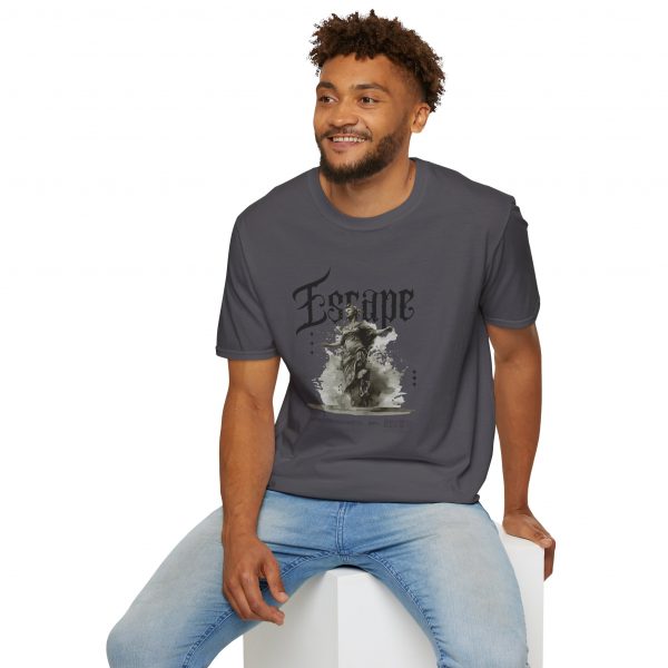 T-shirt cotone "Escape Loading consciousness 99%" - immagine 72