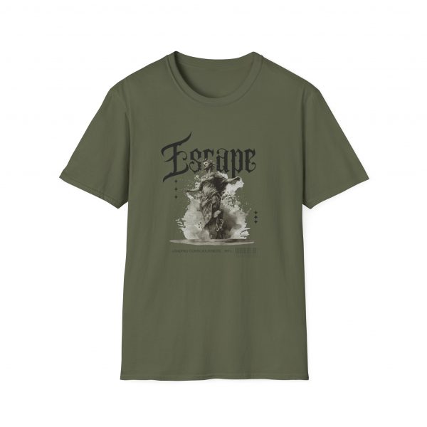 T-shirt cotone "Escape Loading consciousness 99%" - immagine 33
