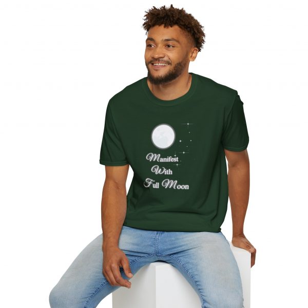 T-shirt Cotone "Manifest with full moon" - immagine 24
