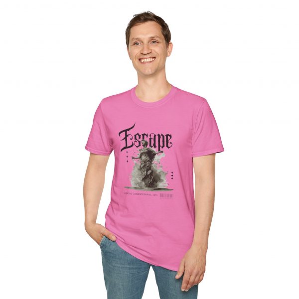 T-shirt cotone "Escape Loading consciousness 99%" - immagine 86