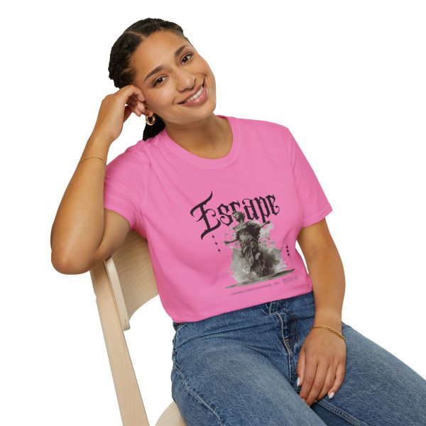 T-shirt cotone "Escape Loading consciousness 99%" - immagine 87