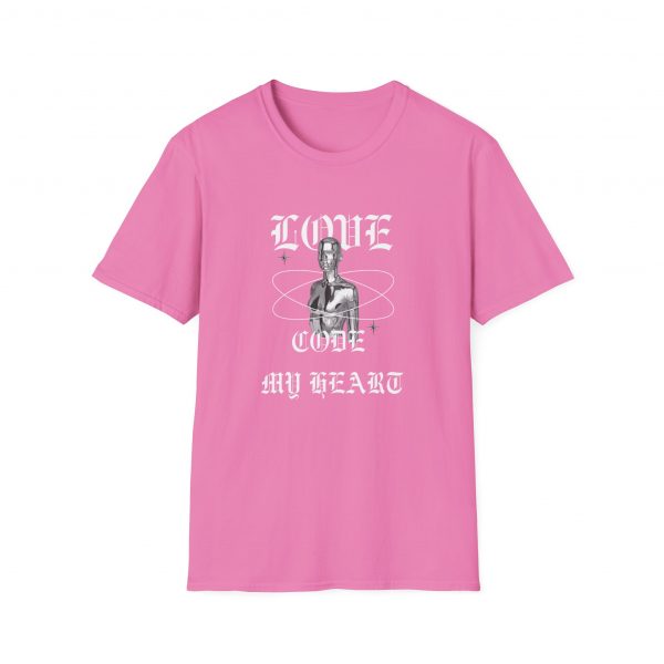 T-Shirt Cotone "Code My Heart " - immagine 81