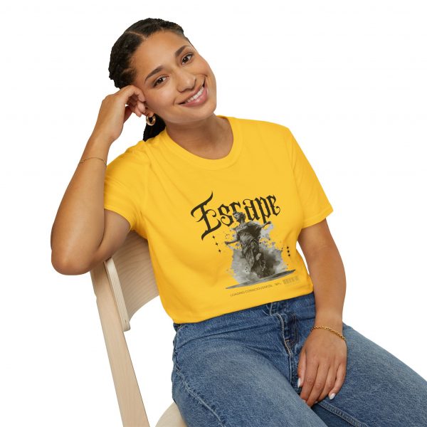 T-shirt cotone "Escape Loading consciousness 99%" - immagine 31