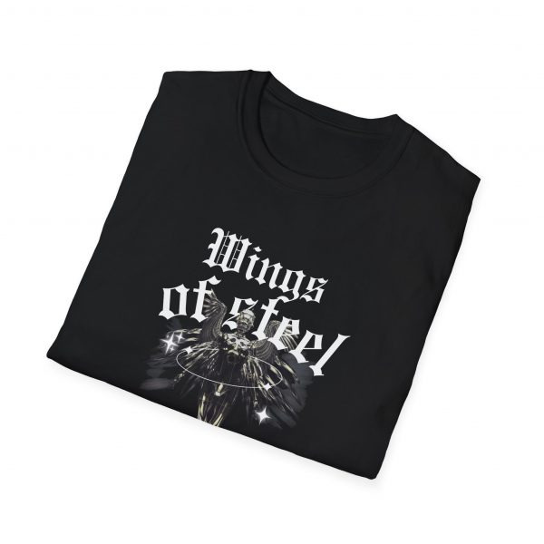 T-Shirt Cotone "Wings of Steel " - immagine 4