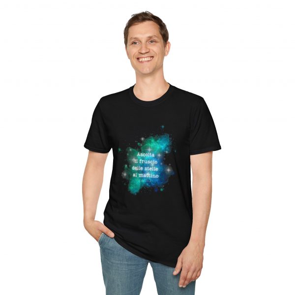 T-Shirt cotone "Ascolta il fruscio" Transurfing - immagine 2