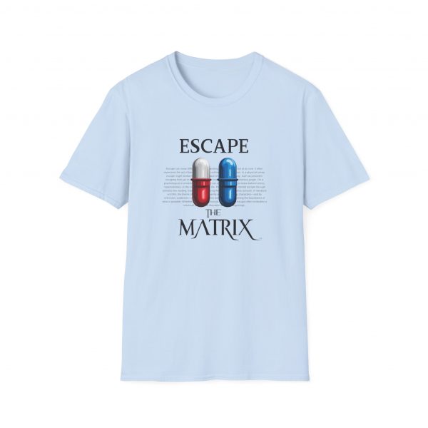 T-Shirt Cotone "Escape The Matrix" - immagine 33